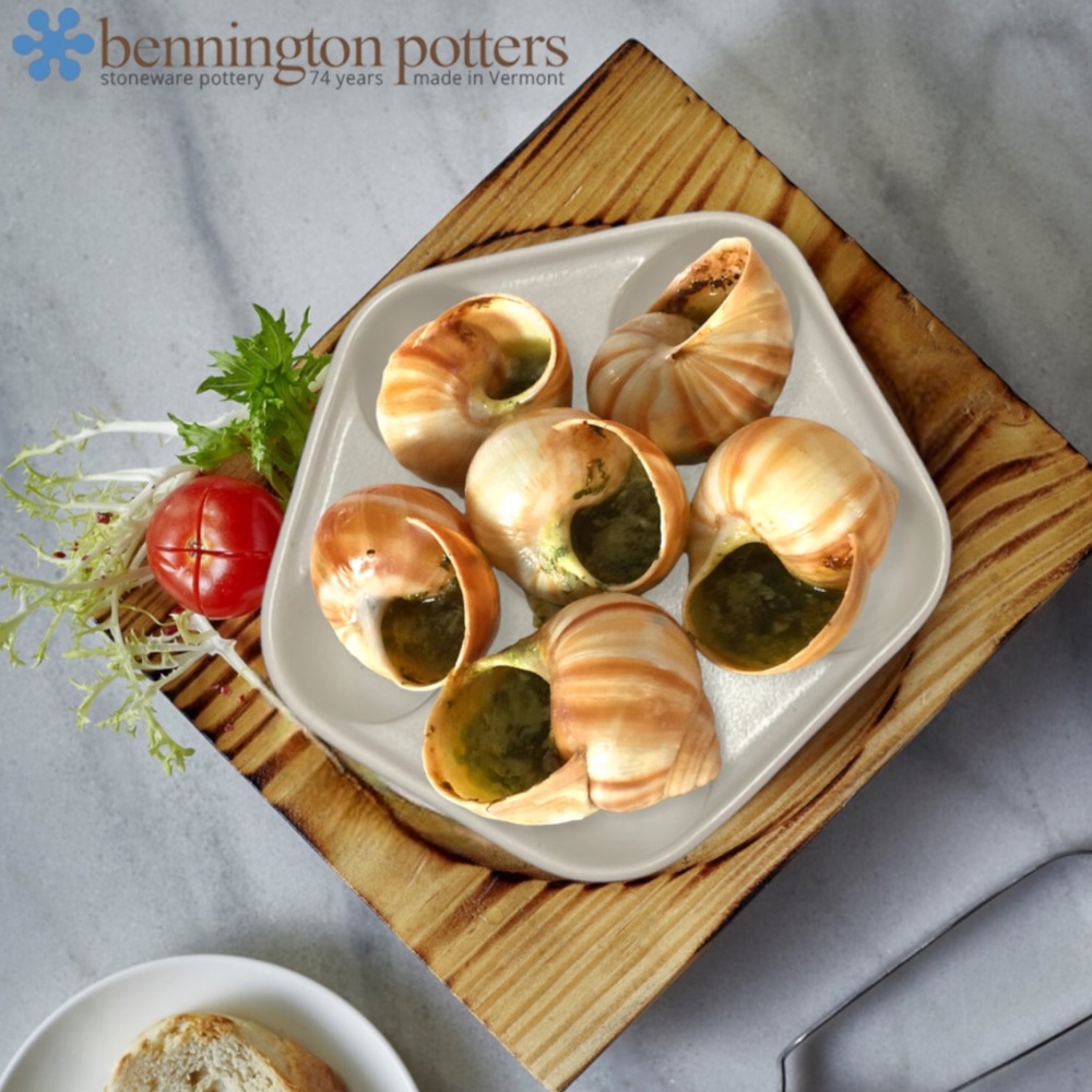 Bennington Potters of Vermont Escargot Bake Pan